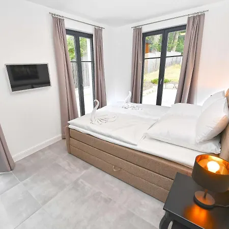 Villa Levante In - Gartenwohnung Mit Kamin, Sauna, Terrasse Binz